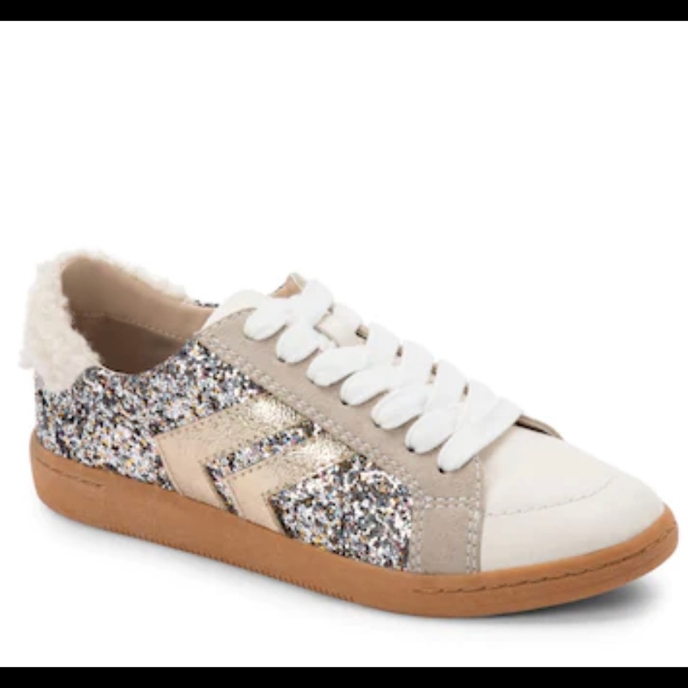 Brand new sneakers with sparkle detail